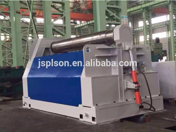 W12-40*3200 hydraulic 4-roller steel plate rolling machine