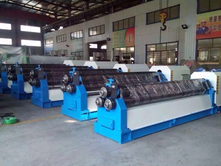 W11 3-roller mechanical type plate bending machine